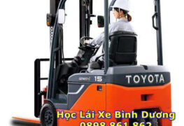 Đăng ký học lái xe nâng tại Bình Dương